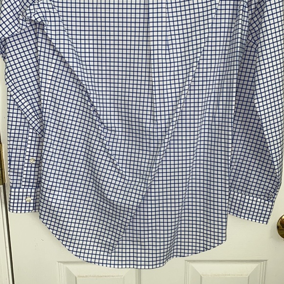 NWT Ralph Lauren Blue White Plaid Button Down - S - Picture 8 of 13